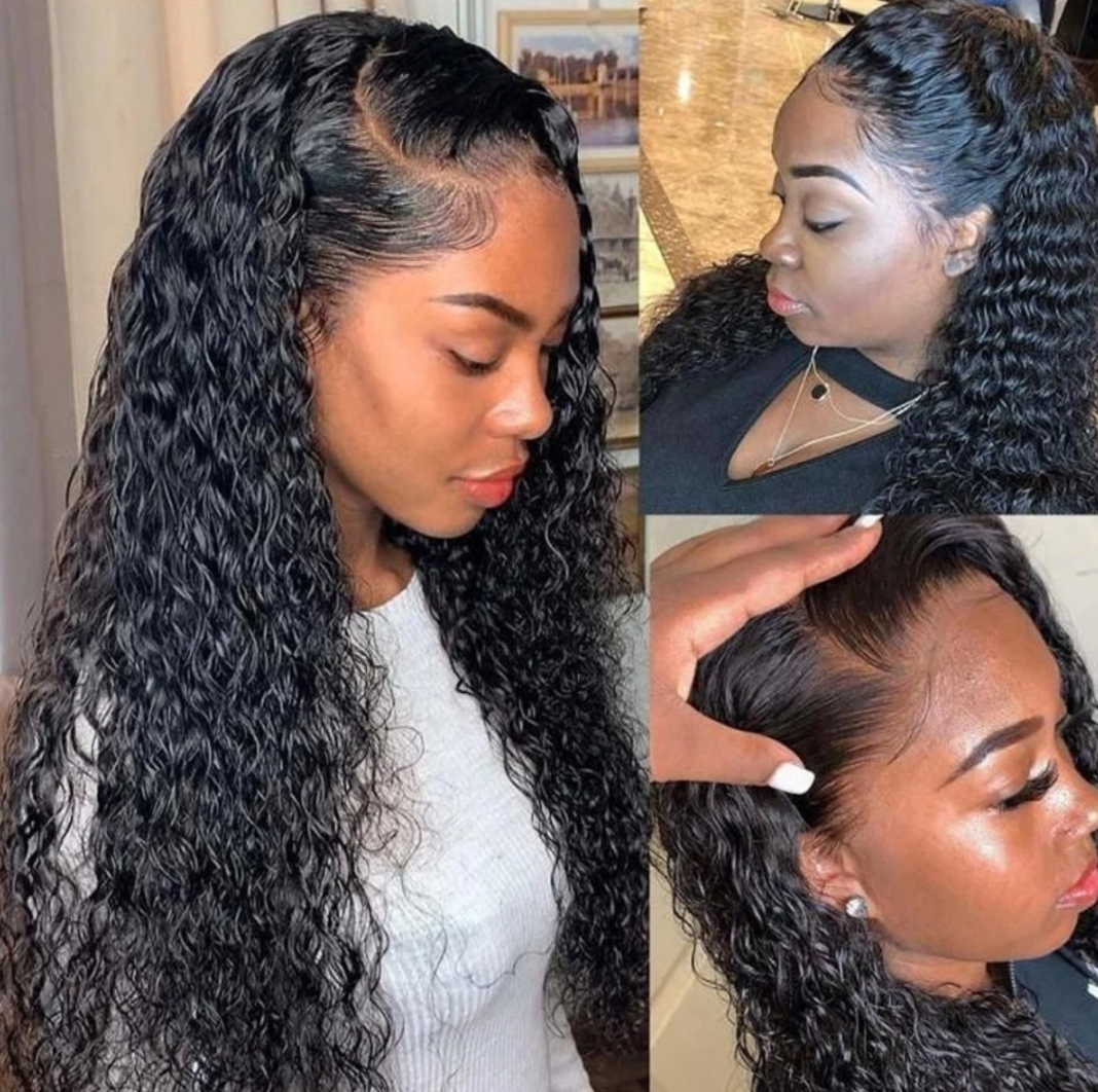 Elegant Black Lace Wig -Natural-Looking Hairline