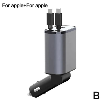 QuadPort Car Charge Hub