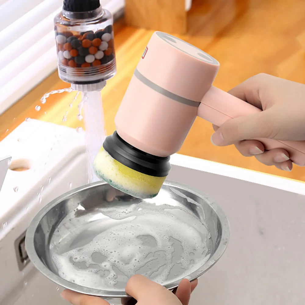 Dynamic Electric Scrubbing Wand