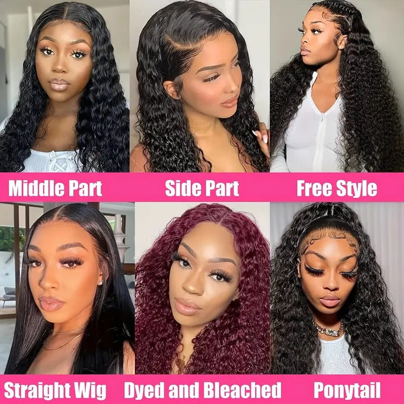Lush Waves Lace Wig - Realistic Lace Blend 