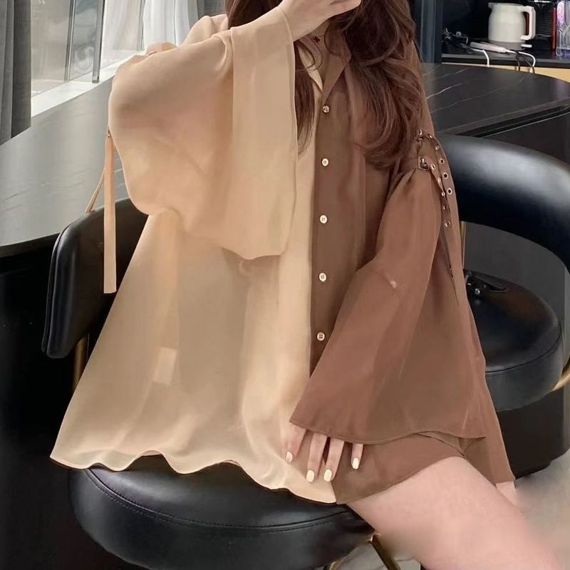 Chic Harajuku-Inspired Korean Shirt Dress