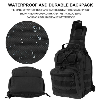 Tactical Sling Backpack for Men - Outdoor Chest Bag