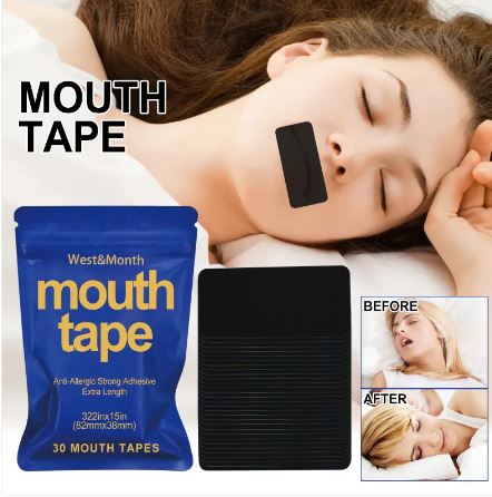Anti-Snoring Sleep Stickers - Gentle Mouth Seal