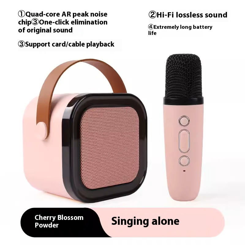 Pocket Karaoke Microphone &amp; Speaker