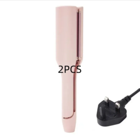 French Deep V Hair Curler – 32MM Big Wave &amp; Water Ripple Curling Iron