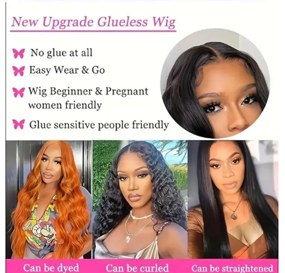 13x4 HD Lace Front Human Hair Wig