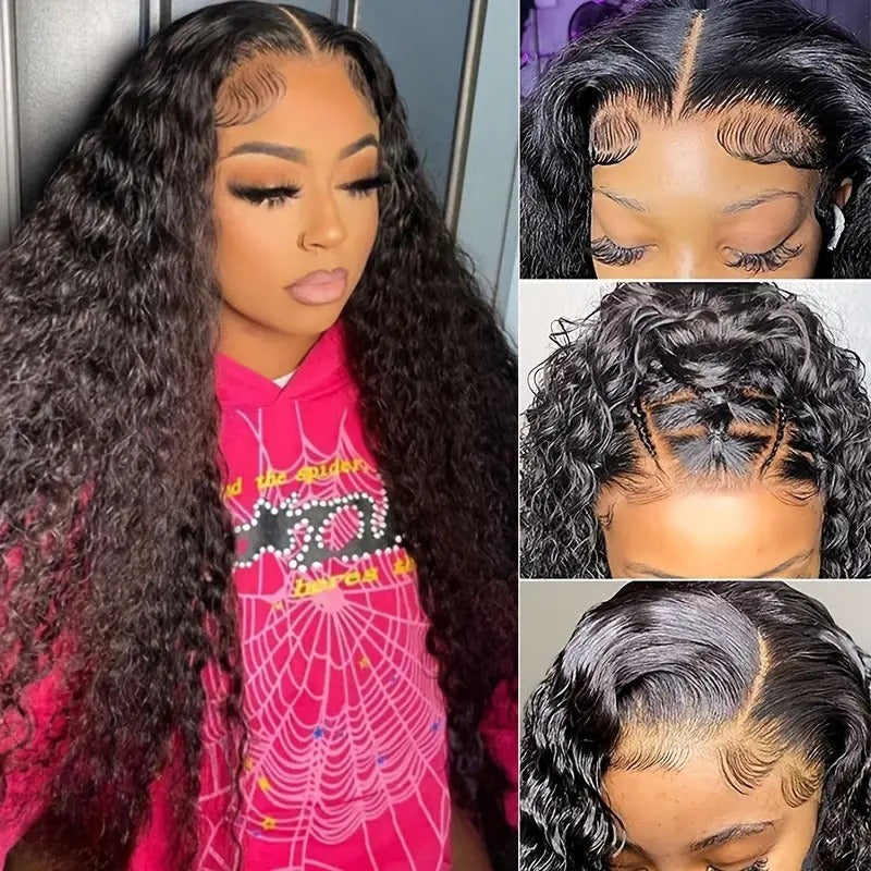 Lush Waves Lace Wig - Realistic Lace Blend 