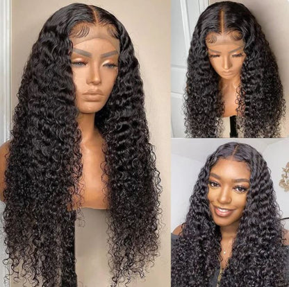 Euro-American Bouncy Curls Lace Wig