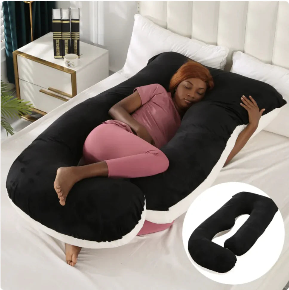 J-Shape Maternity Support Pillow