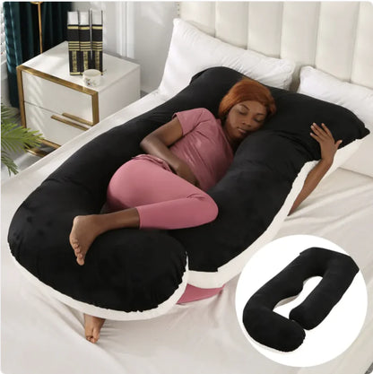 J-Shape Maternity Support Pillow