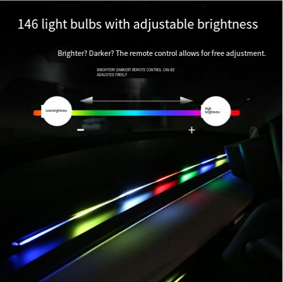 USB Car Synced Music Light