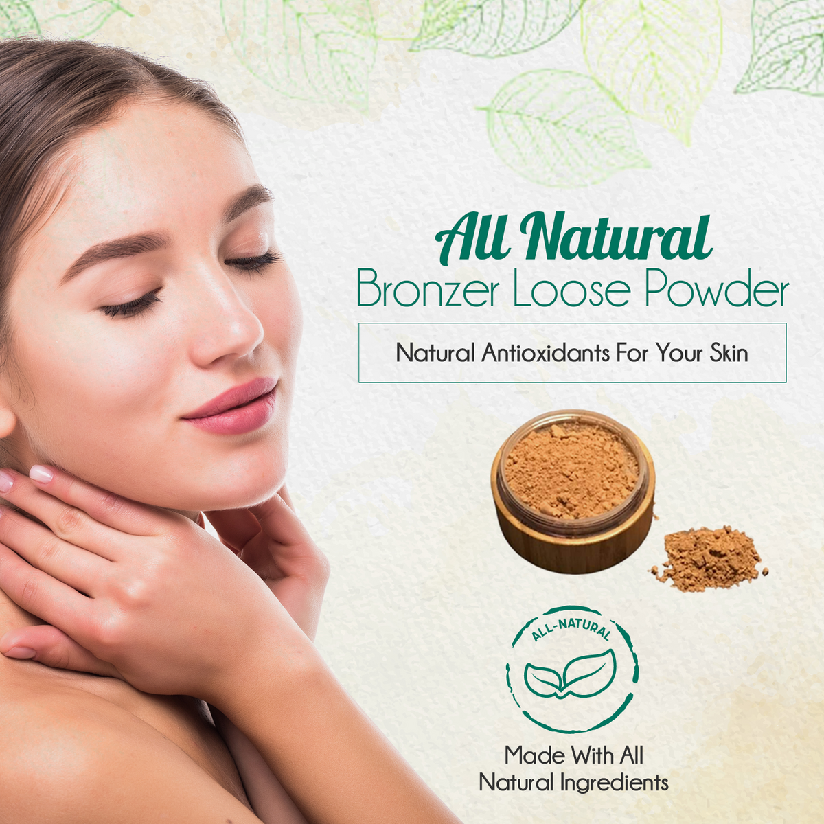 EcoPure Vegan Bronzer Powder