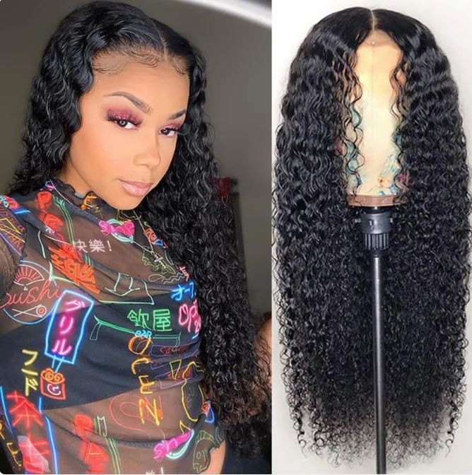 Euro-American Bouncy Curls Lace Wig