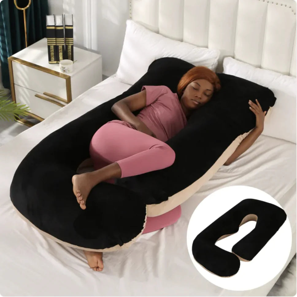 J-Shape Maternity Support Pillow
