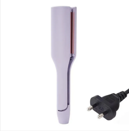 French Deep V Hair Curler – 32MM Big Wave &amp; Water Ripple Curling Iron