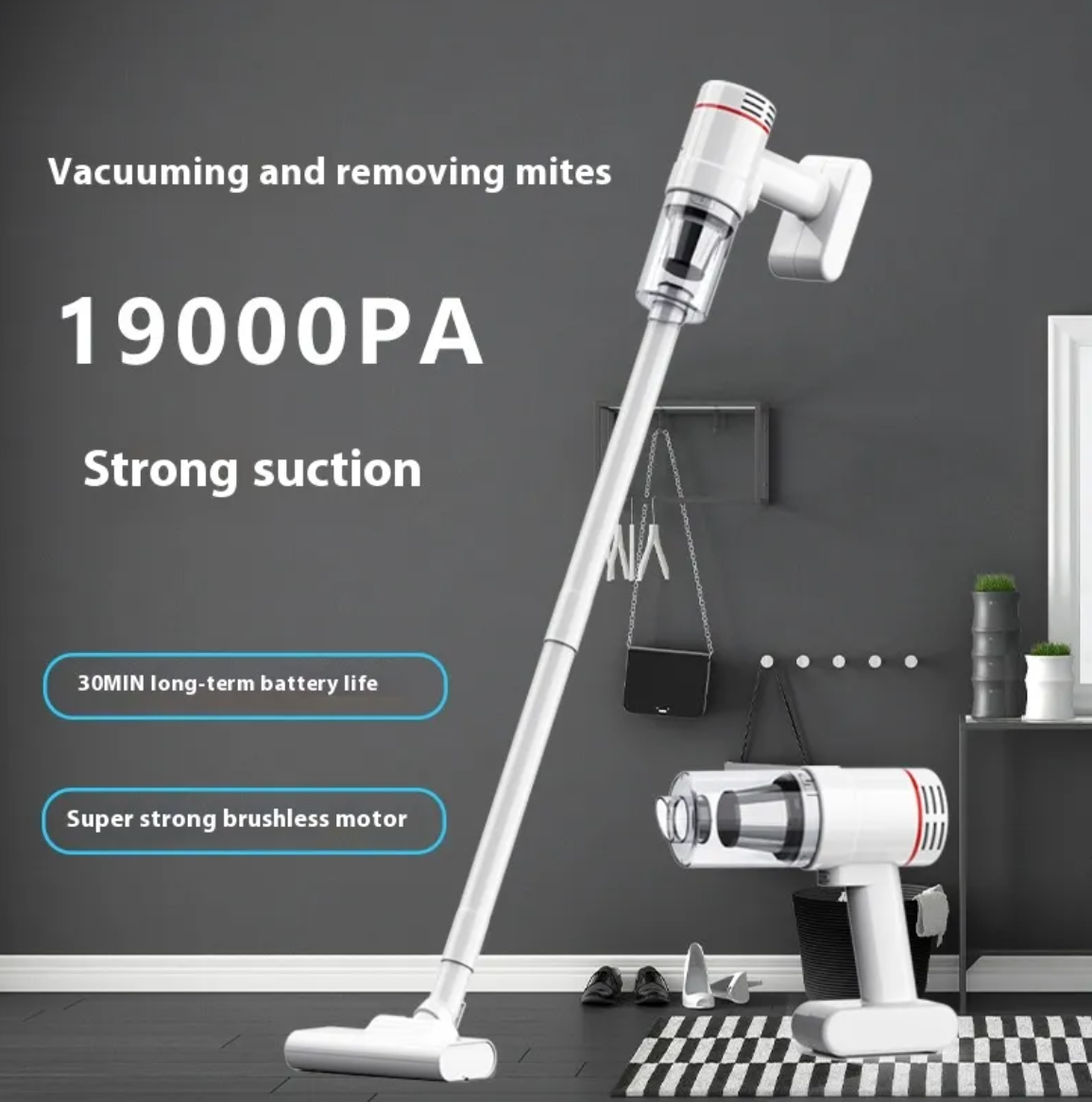Portable Car Vacuum Power