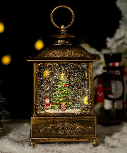 Holiday Crystal Music Light Box
