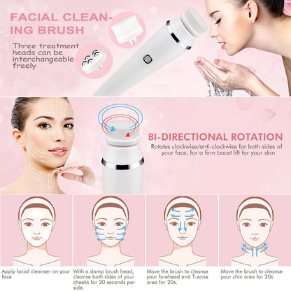 SkinLux 3-in-1 Beauty Brush
