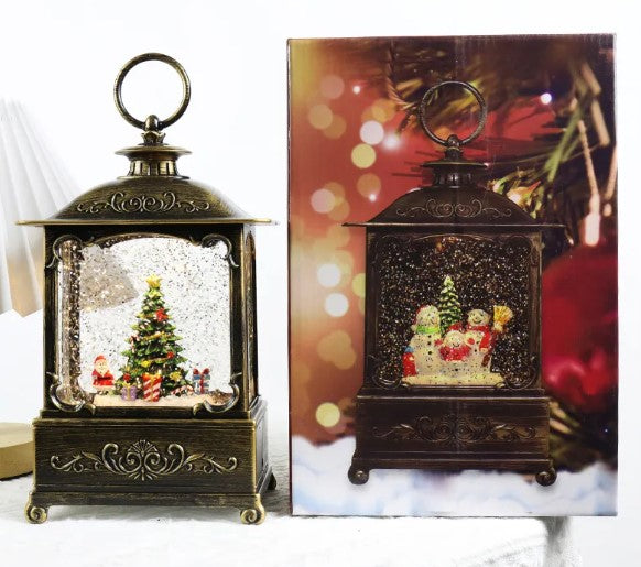 Holiday Crystal Music Light Box
