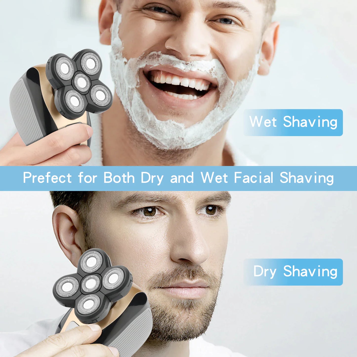 5-in-1 Multifunctional Beard Trimmer