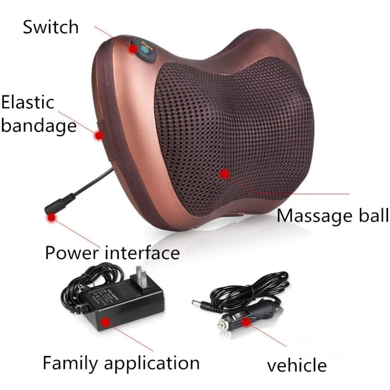 Shiatsu Comfort Therapy Massage Pillow