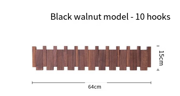 Piano Key Chic Coat Hanger
