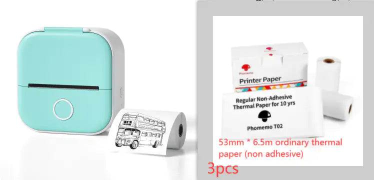 PocketStudy Bluetooth Label Printer