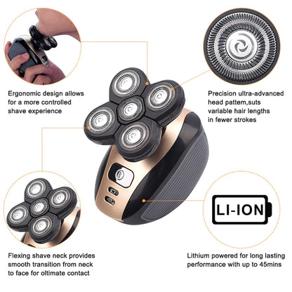5-in-1 Multifunctional Beard Trimmer