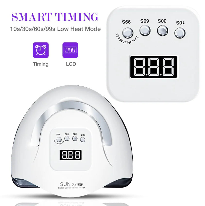 220W UV LED Nail Dryer Professional Manicure Lamp