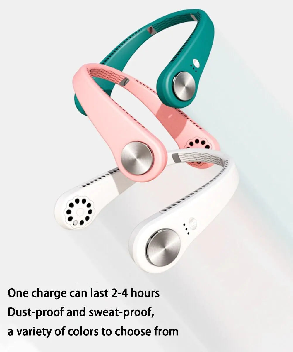 Neckband Dual-Turbine Cooler