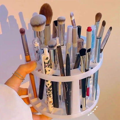Chic Makeup Brush Organizer