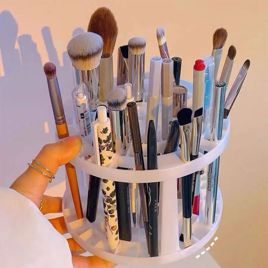 Chic Makeup Brush Organizer