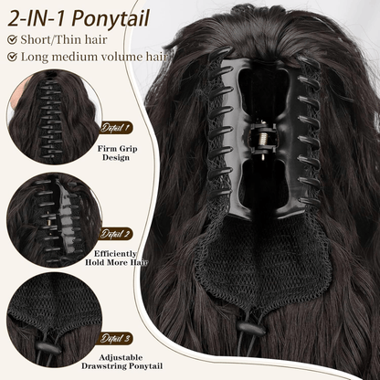 Effortless Ponytail Extension