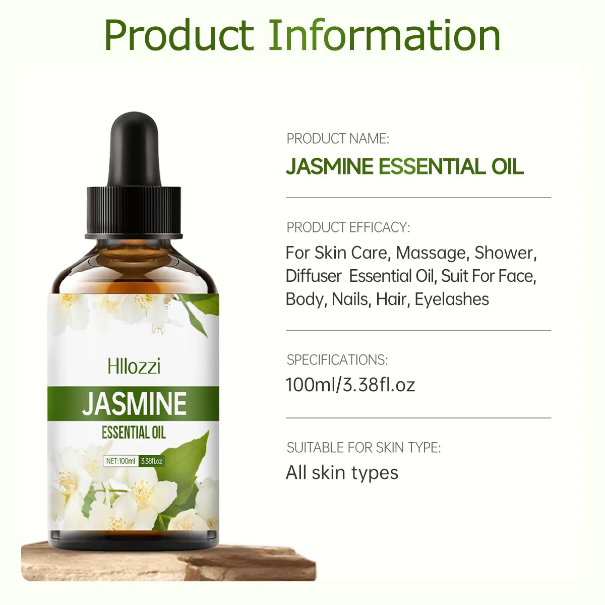 Jasmine Bliss Massage Oil