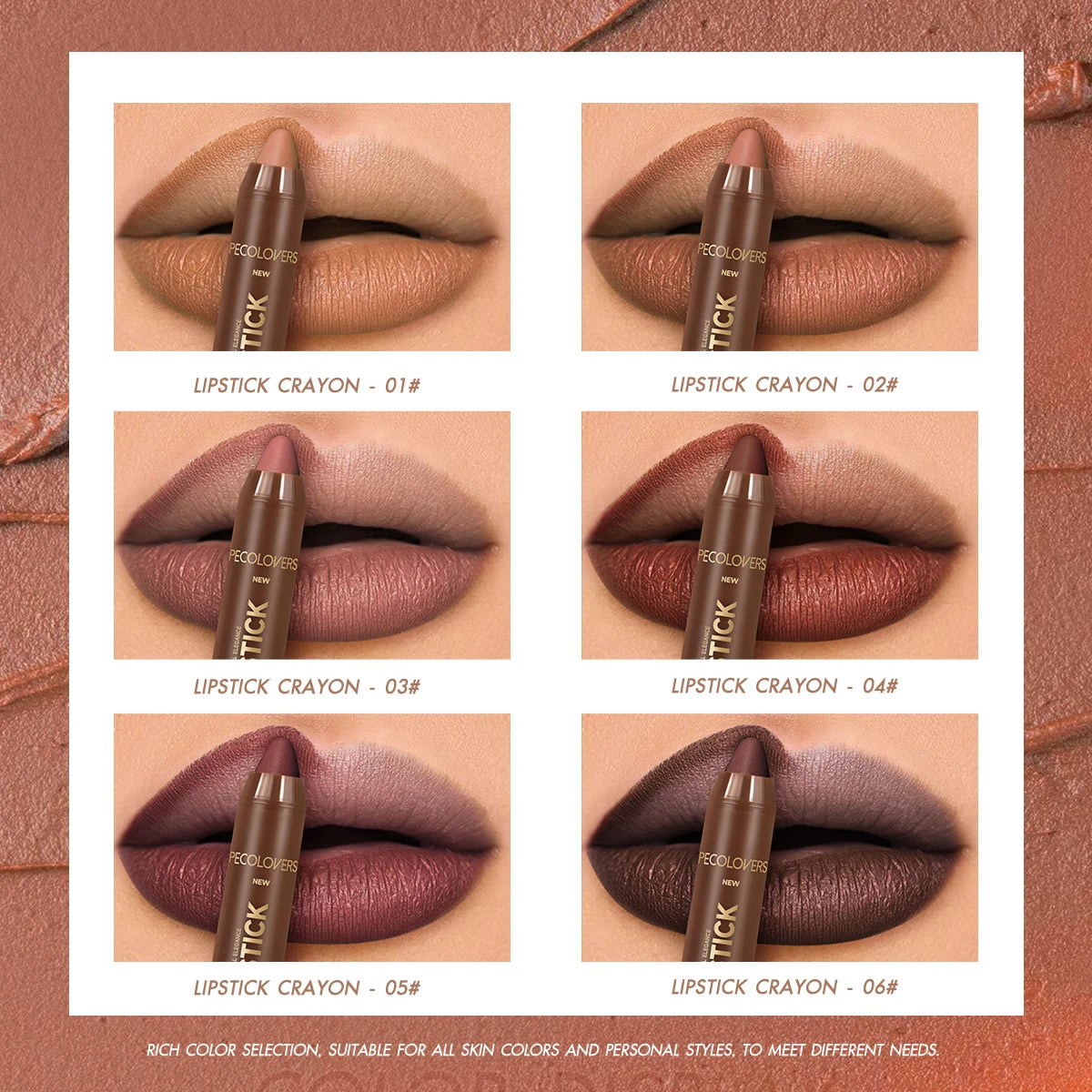 Smooth Matte Lip Crayon