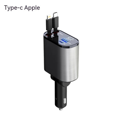 QuadPort Car Charge Hub
