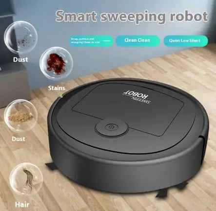 Smart Dual-Motor Robot Vacuum