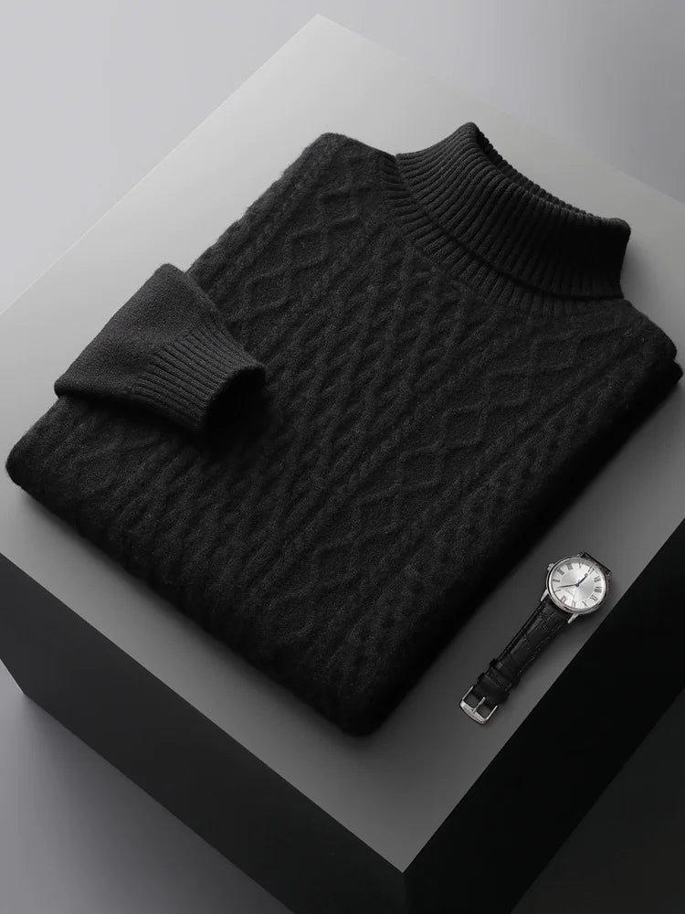 Luxury Men's Cashmere Pullover