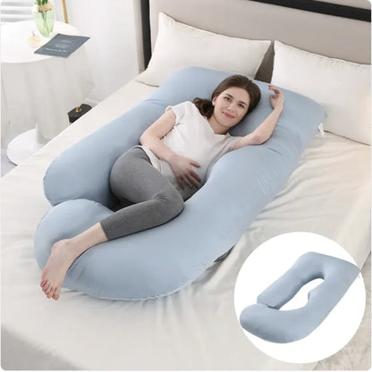 J-Shape Maternity Support Pillow
