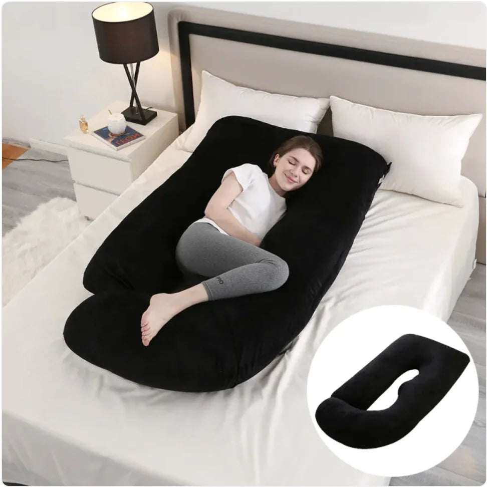 J-Shape Maternity Support Pillow
