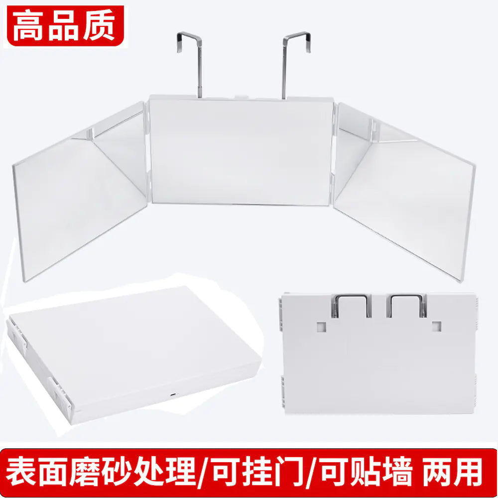 Tri-Fold LED Glam Mirror