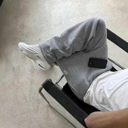 Flexi-Waist Zippered Sweatpants