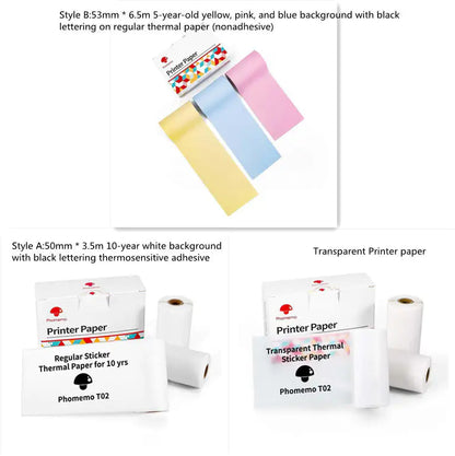 PocketStudy Bluetooth Label Printer