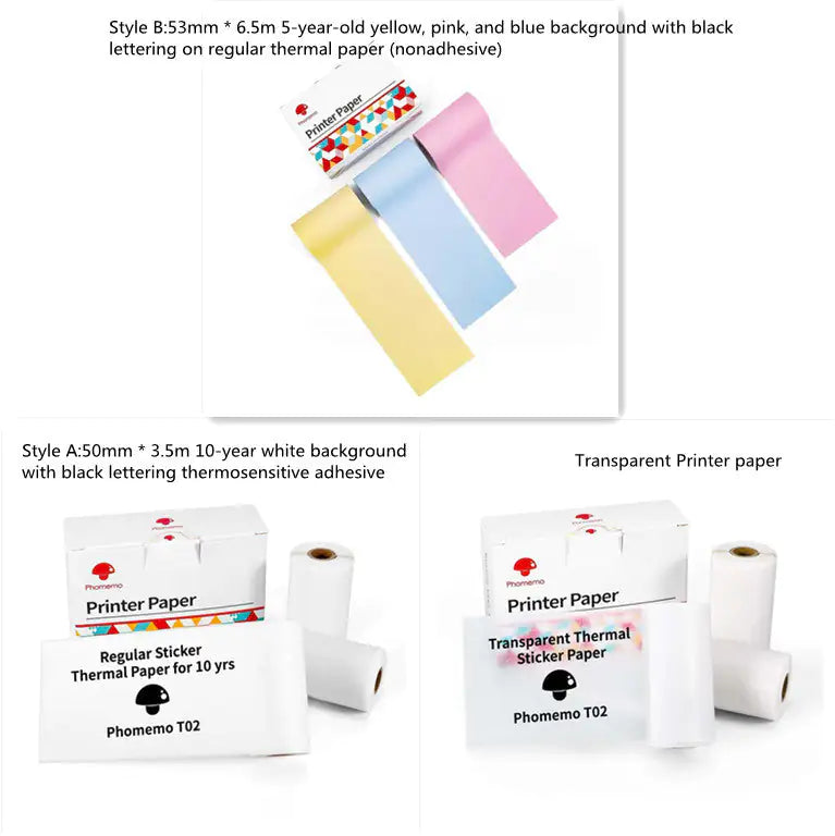 PocketStudy Bluetooth Label Printer