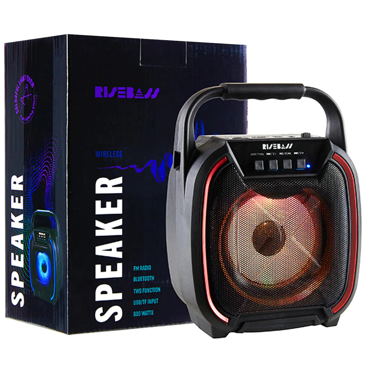 Portable 600W TWS Bluetooth Speaker