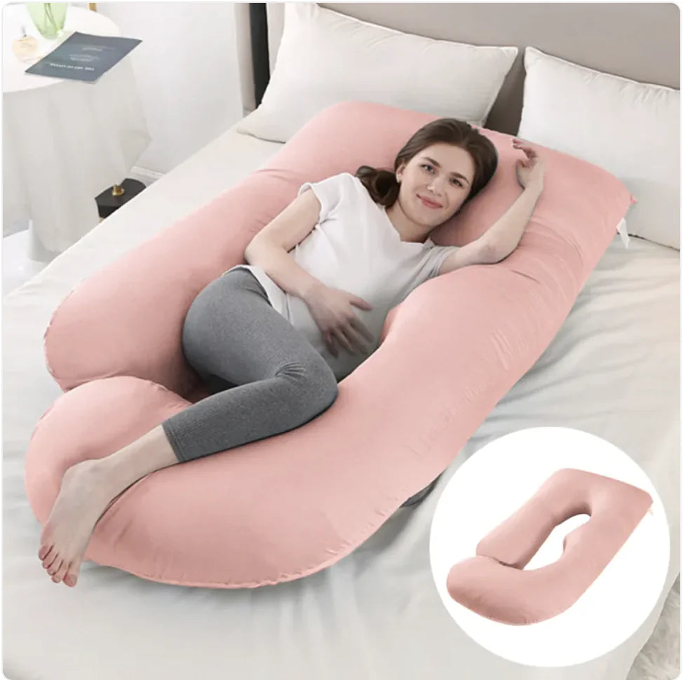J-Shape Maternity Support Pillow