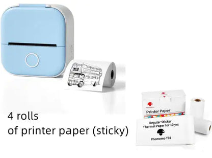 PocketStudy Bluetooth Label Printer