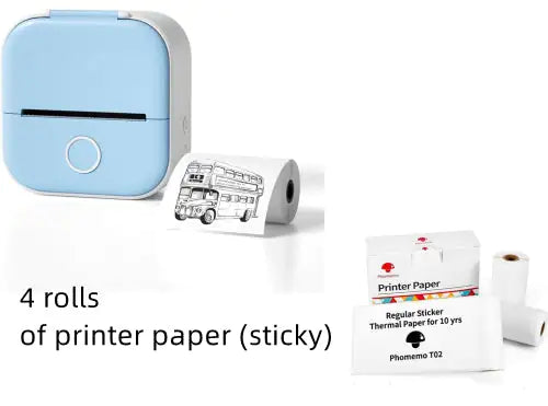 PocketStudy Bluetooth Label Printer