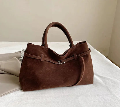 Luxury Suede Tote