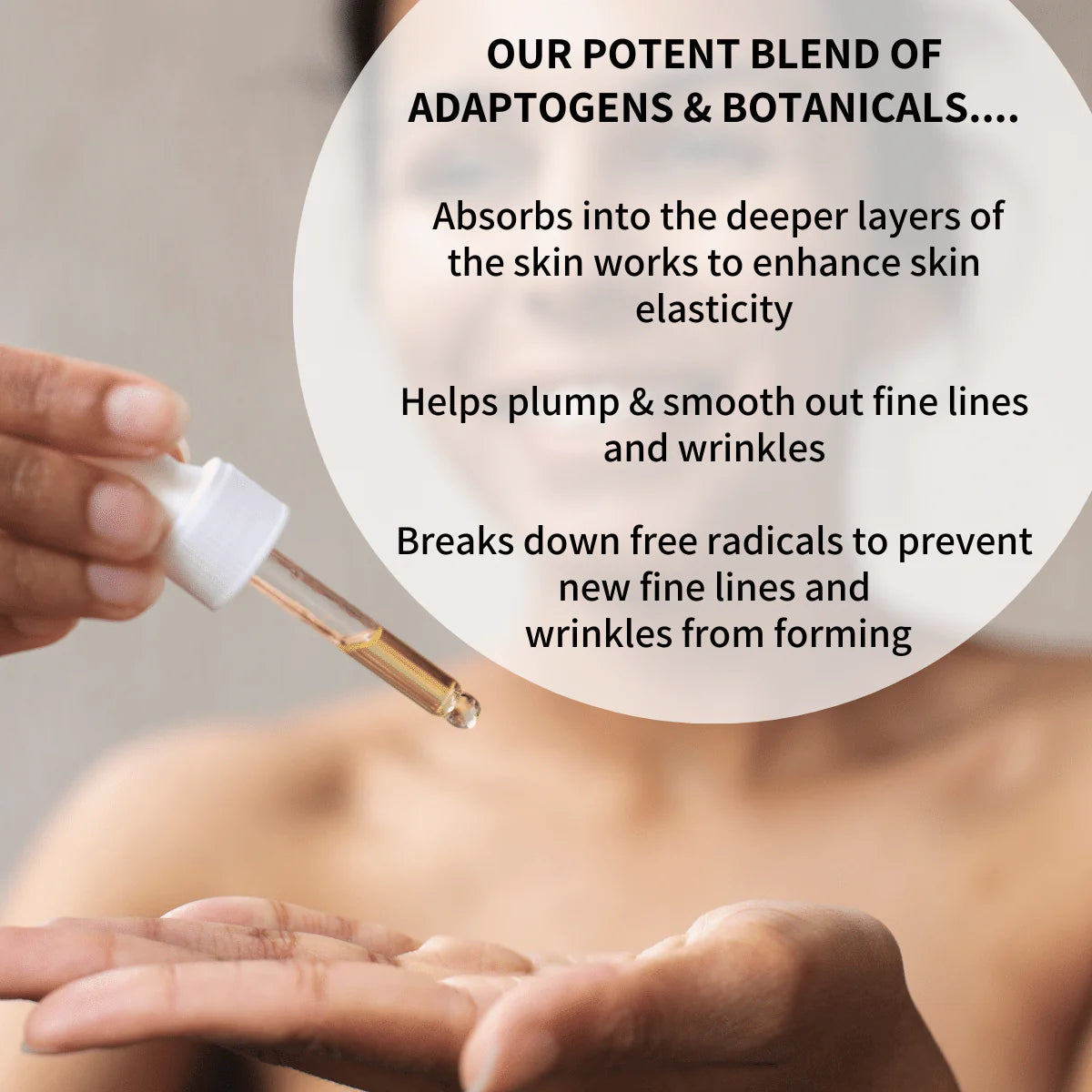 Anti-Aging Tremella &amp; Reishi Mushroom Face Oil Serum - by Fungi Guru